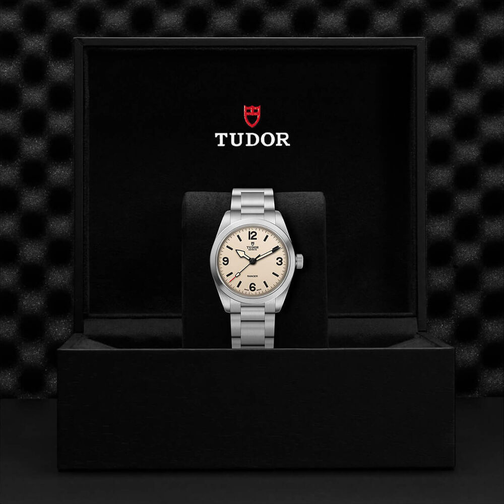 TUDOR Ranger 36mm Dune White Dial Steel Bracelet Watch image number 4