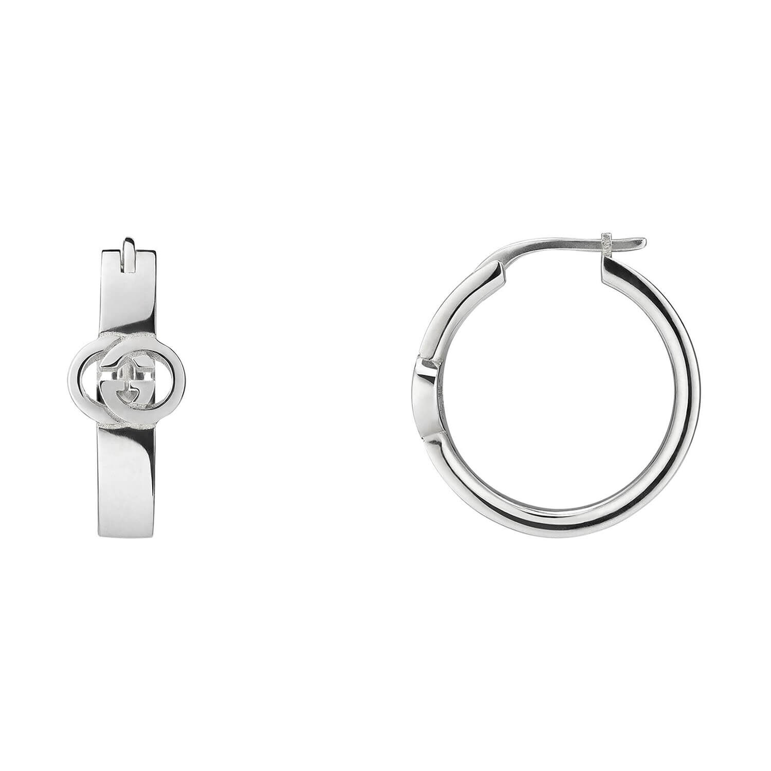 アクセサリー *GUCCI*/ logo foop earring /Ag925/No1542 ybd854204001-gucci-