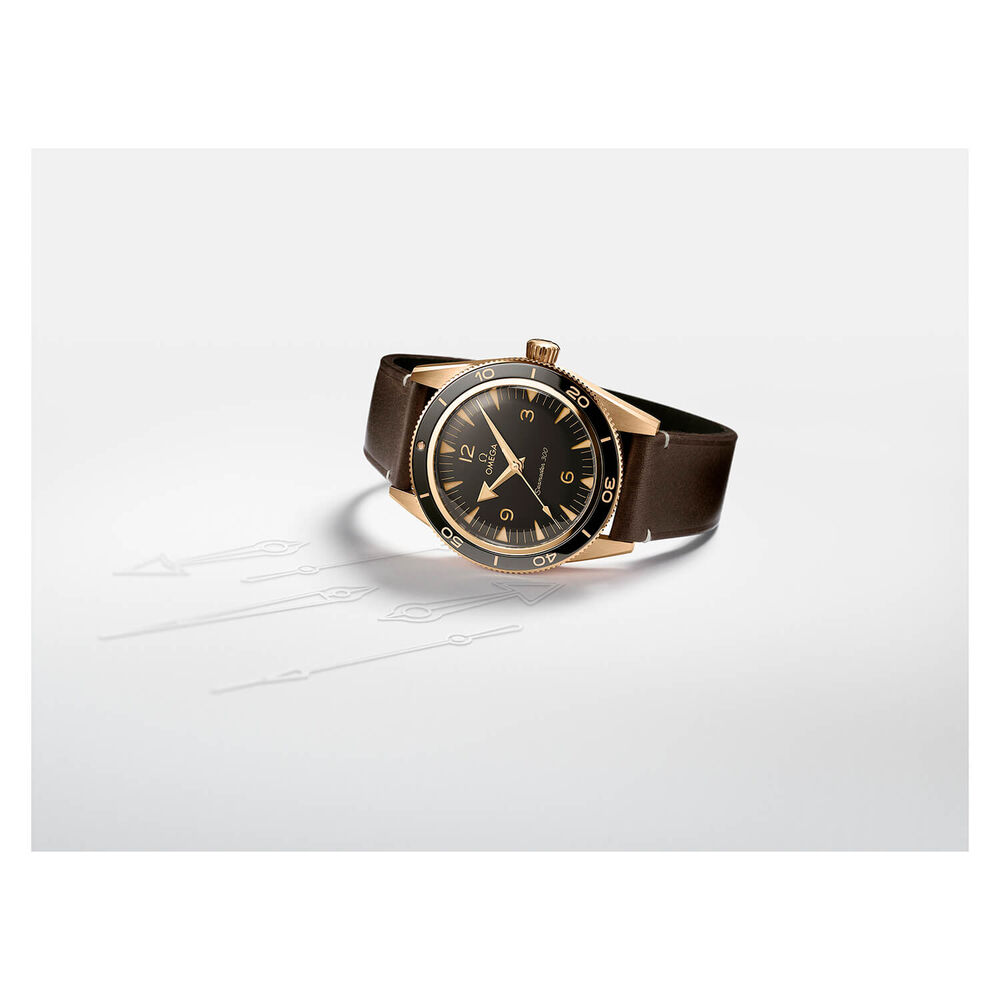 OMEGA Seamaster 300 Co-Axial Master Chronometer 41mm Dial Bronze Case Watch image number 4