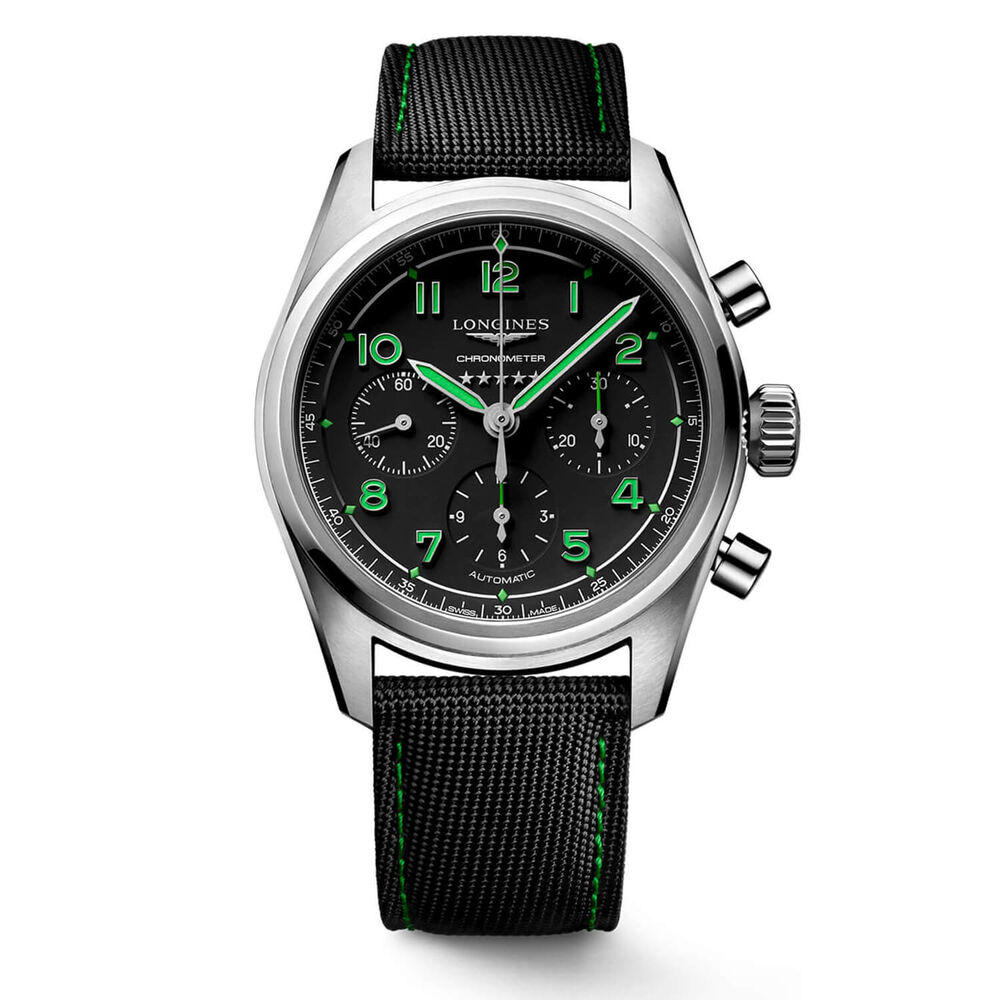 Longines Spirit Pioneer Edition 42mm Black Dial Watch