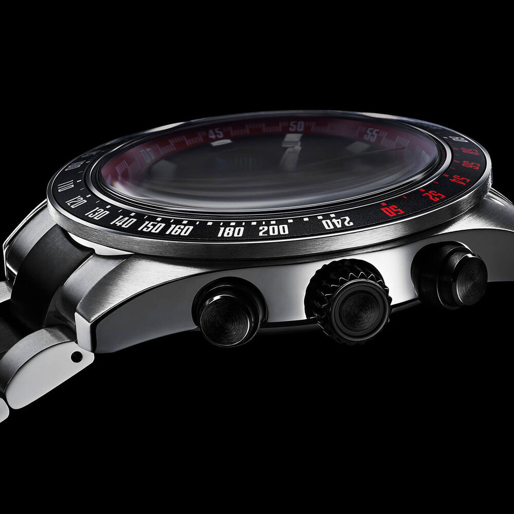 Seiko Prospex Solar Speedtimer x DATSUN Fairlady Z Limited Edition 41.4mm Dial Bracelet Watch image number 5