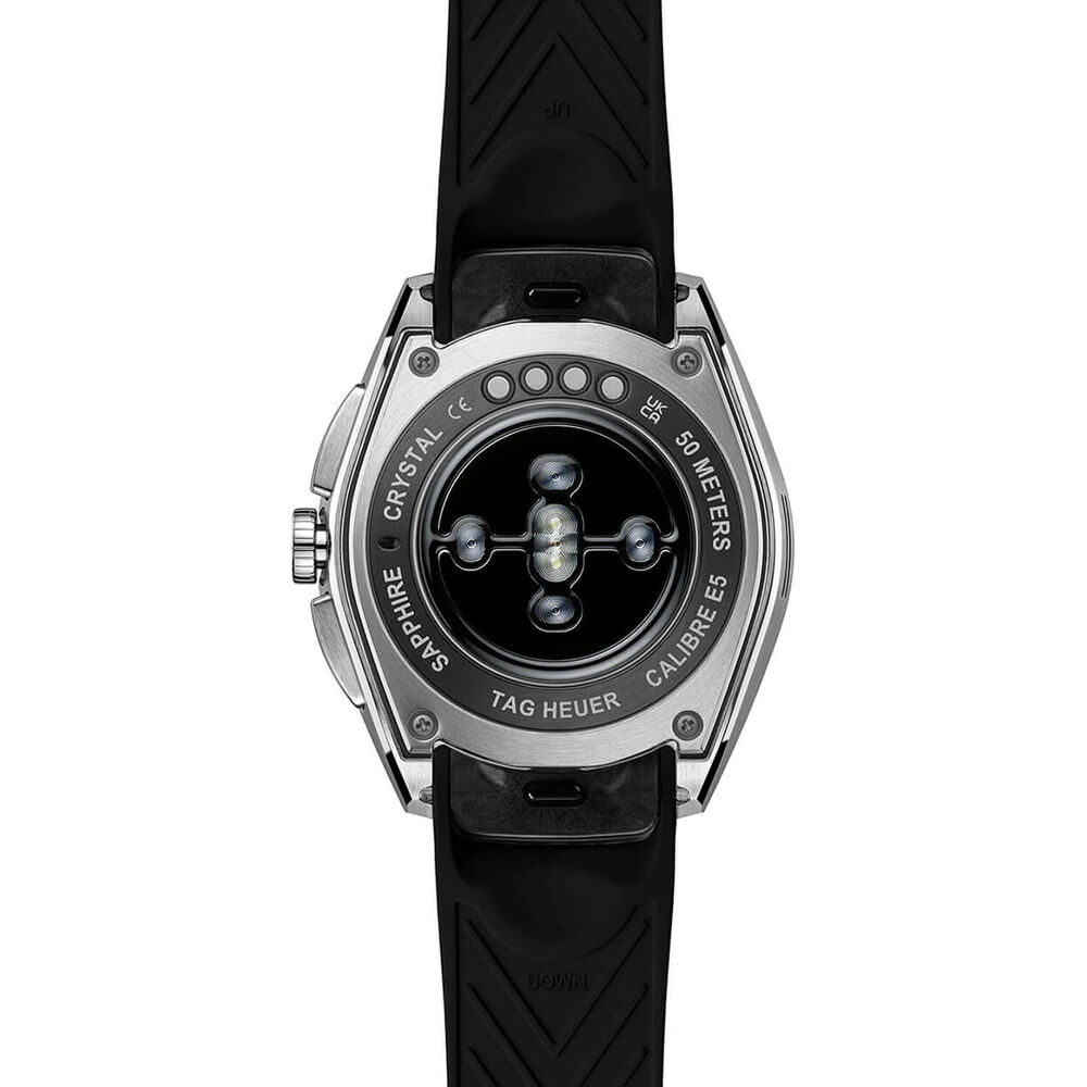 TAG Heuer Connected Calibre E5 40mm Dial Black Rubber Strap Watch image number 3