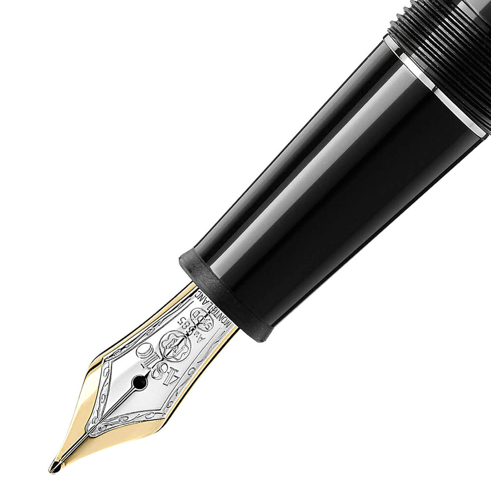 Montblanc Meisterstück Platinum Coated Fountain Pen image number 1