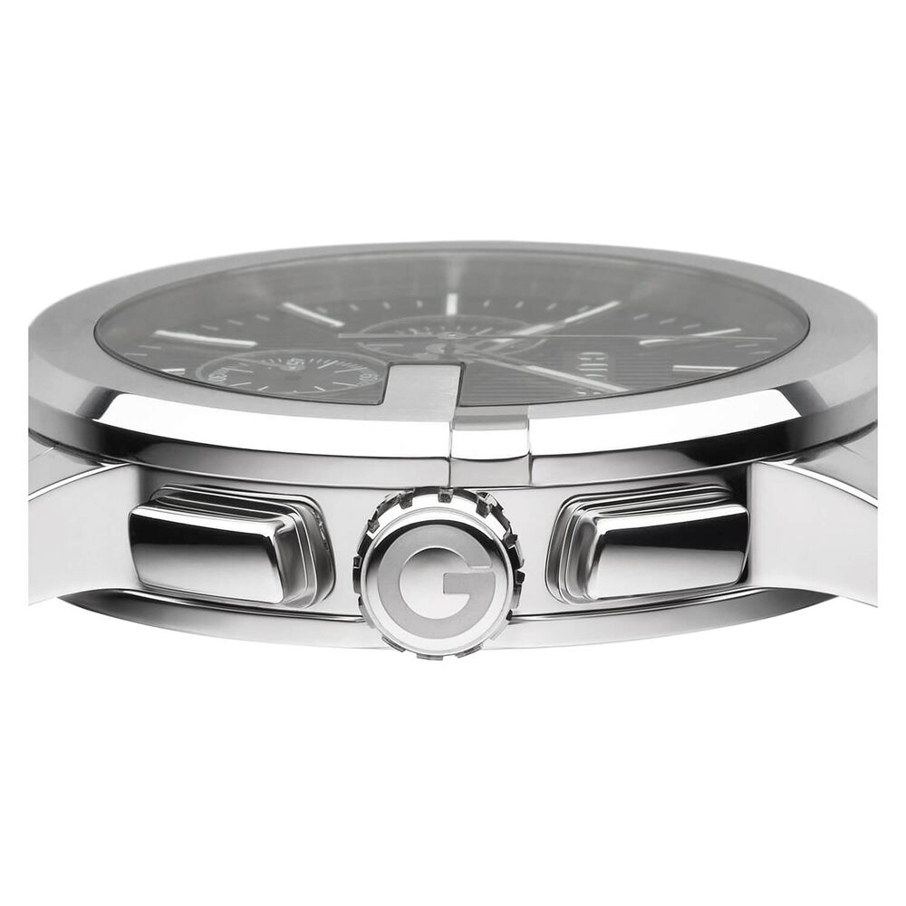 Gucci G-Chrono 44mm Black Dial Steel Case Bracelet Watch image number 5