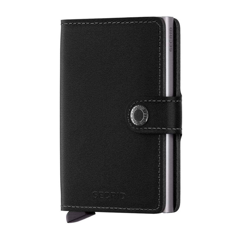 Secrid Black Leather Miniwallet