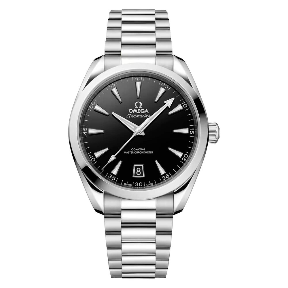 OMEGA Seamaster Aqua Terra 150M 41mm Black Dial Steel Bracelet Watch image number 0