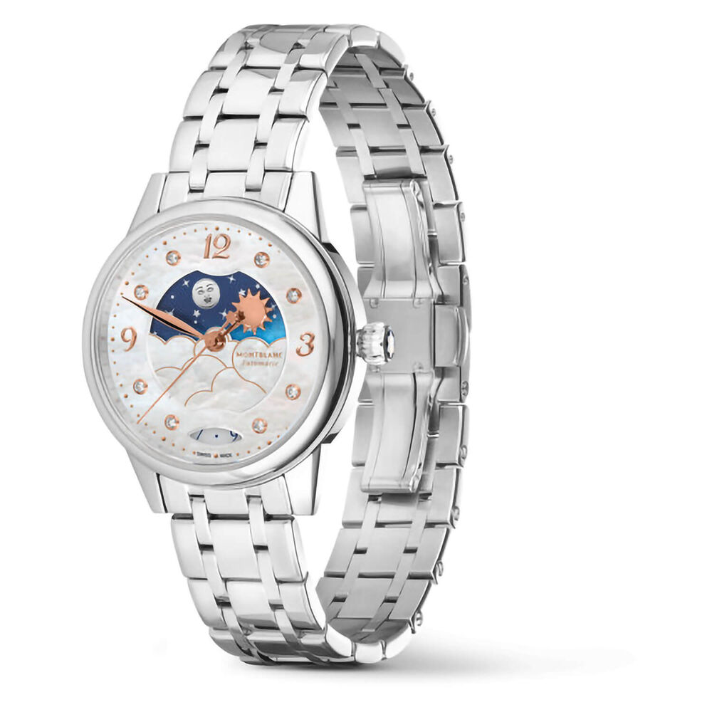 Montblanc Boheme 30mm Silver Dial Day&Night Function Bracelet Watch image number 1