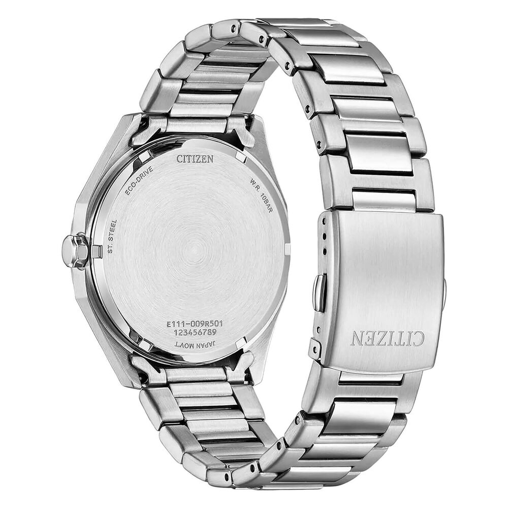 Citizen Eco-Drive Sport 41mm Green Dial Stainless Steel Bracelet Watch image number 2