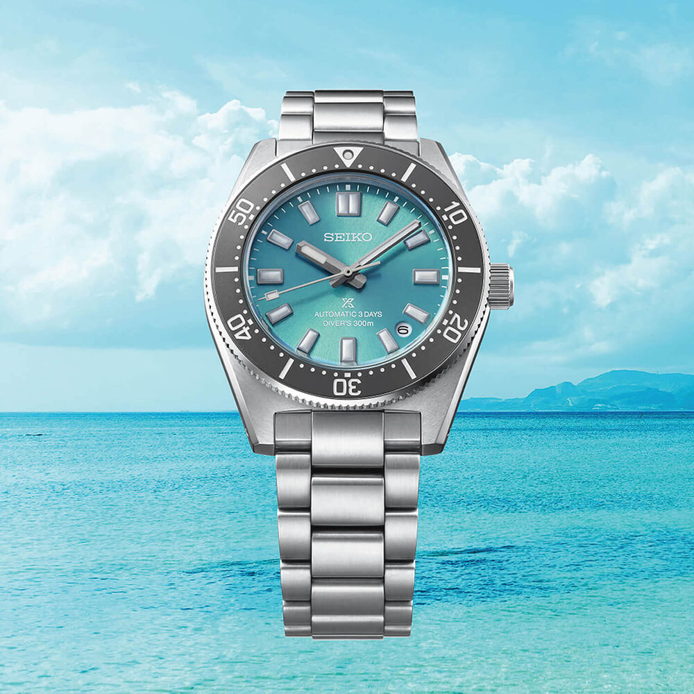 Seiko Prospex 1965 Heritage Diver's Save the Ocean &lsquo;Tranquil Teal&rsquo; Limited Edition Watch image number 8