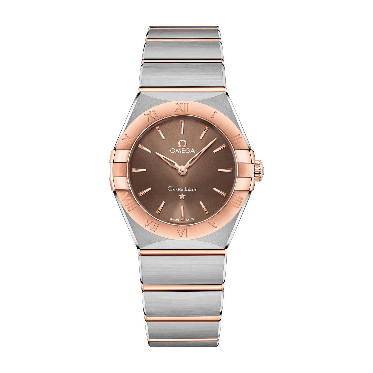 Omega rose gold womens watch sale