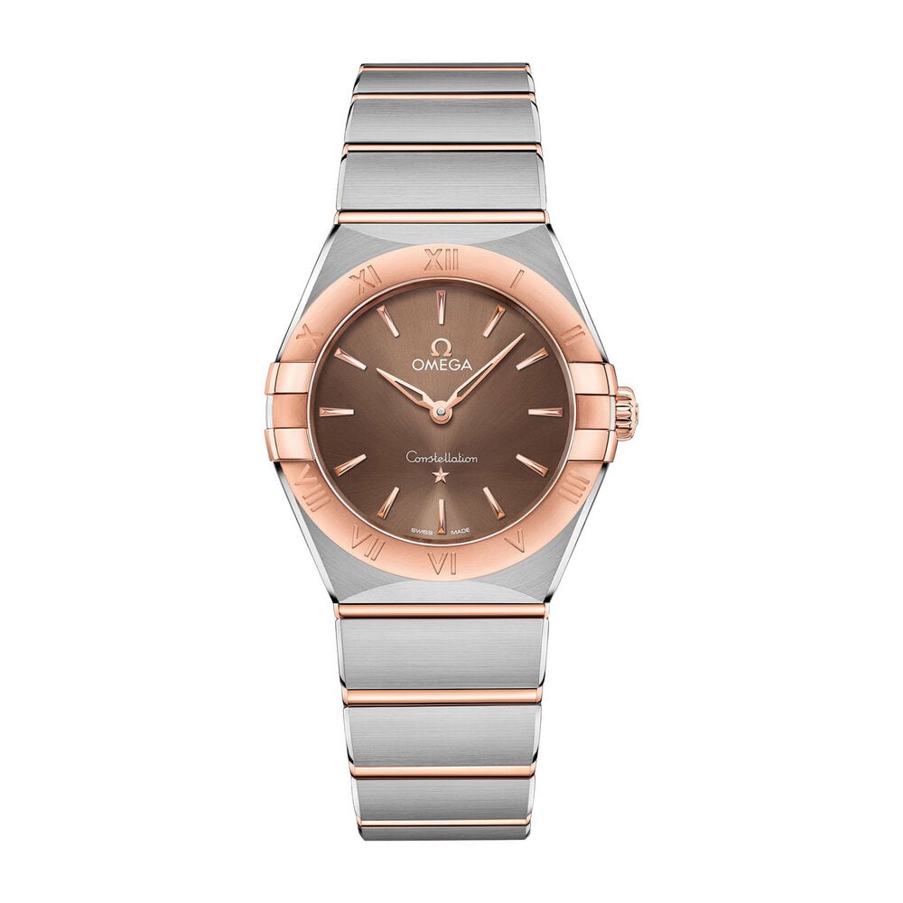 Omega Constellation 18ct Rose Gold 28mm Ladies' Watch