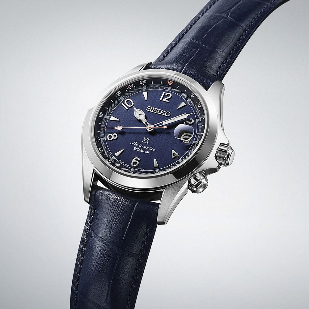 Seiko Prospex Alpinist ‘Night Sky’ European Exclusive Limited Edition 39.5mm Dial Strap Watch image number 2
