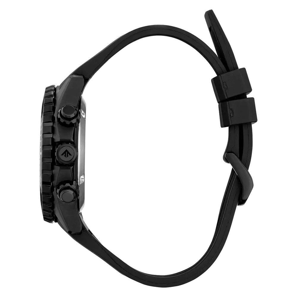 Citizen Promaster 44mm White & Black Chronograph Dial Black Rubber Strap Watch image number 2