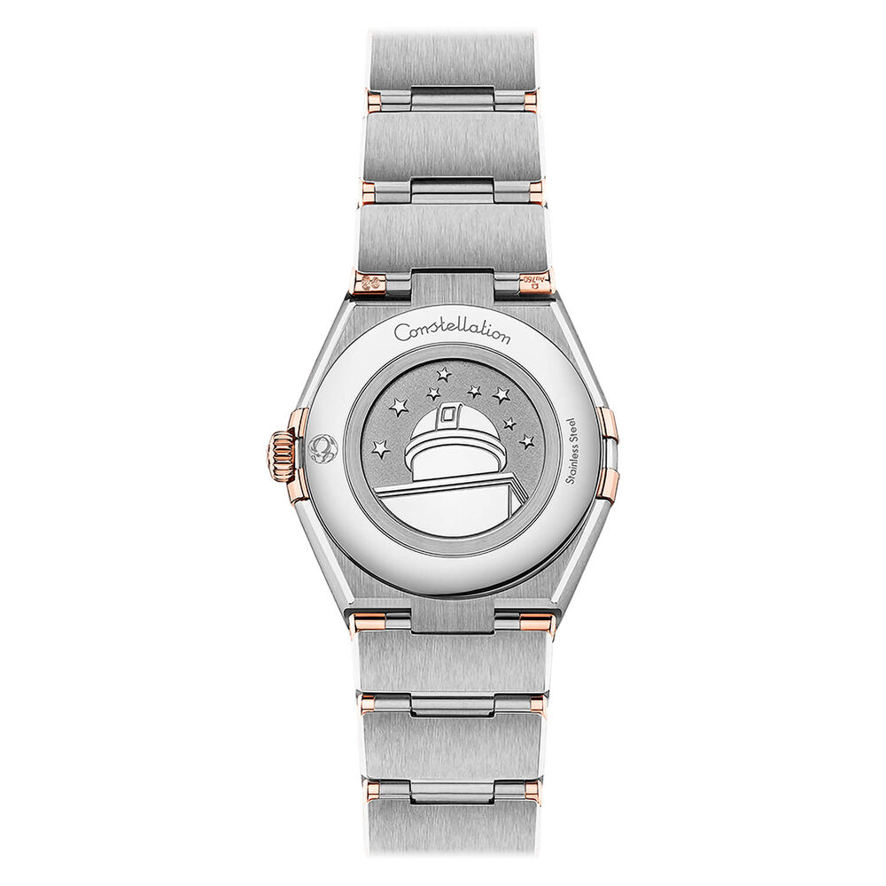 OMEGA Constellation Quartz 28mm White Dial Steel & Rose Gold Case Watch image number 1