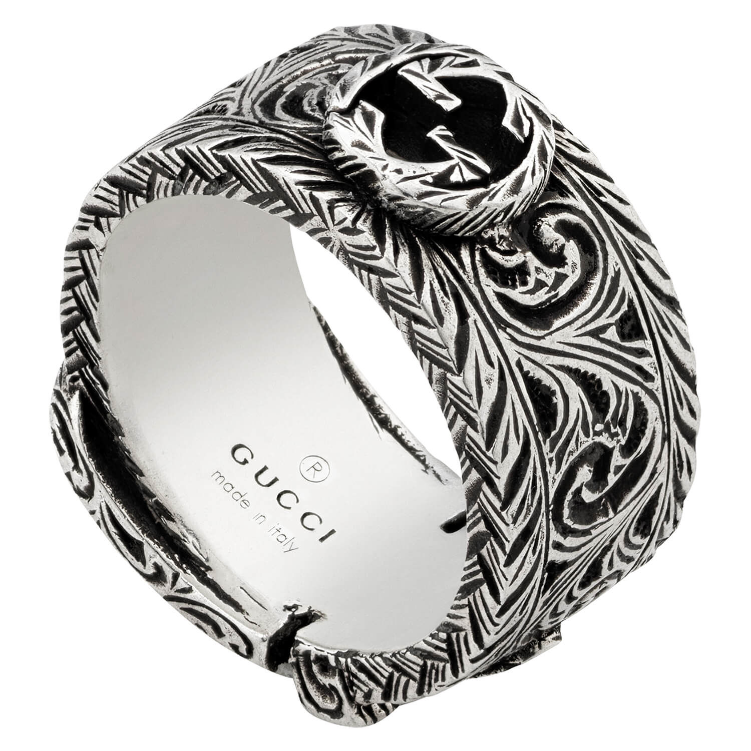 Gucci ring discount size r