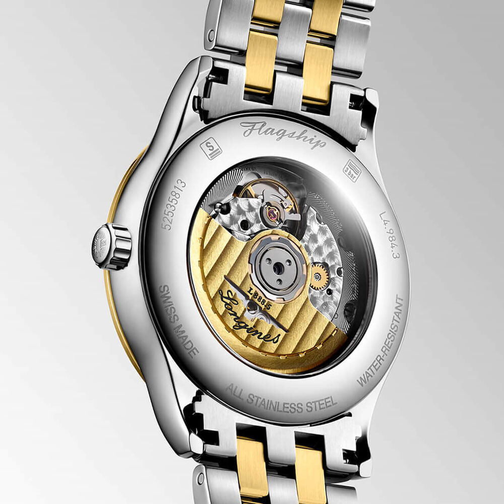 Longines Elegance Flagship Classic 30mm Dial Gold PVD Steel Bracelet Watch image number 2