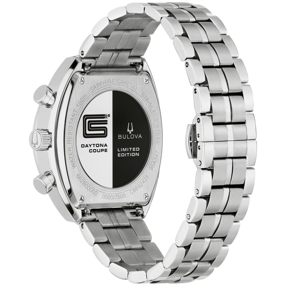 Bulova Shelby Racer Daytona Coupe 40mm Steel Case Bracelet Watch