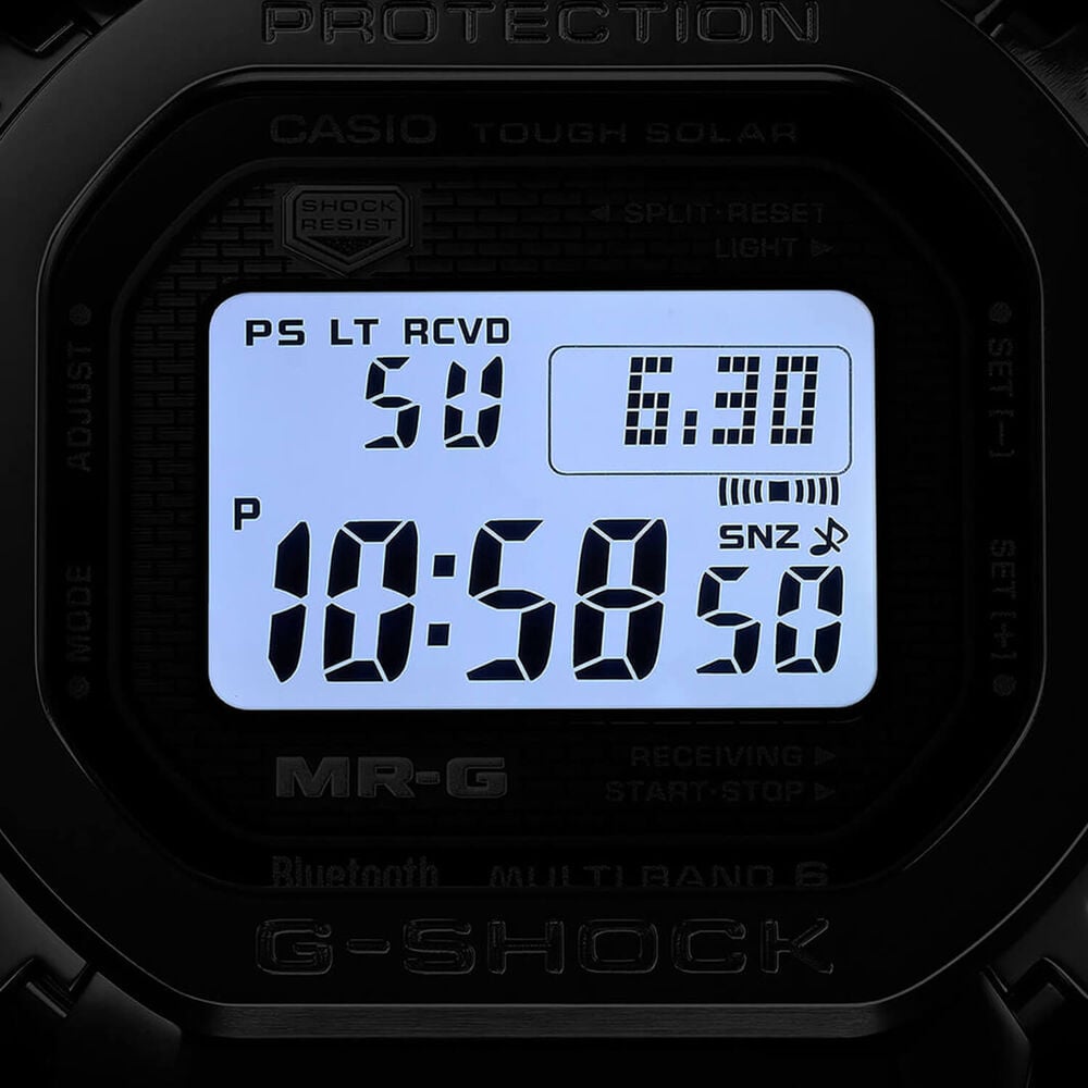 G-SHOCK MR-G 49.4mm Dial Black Titanium Bracelet Watch image number 4