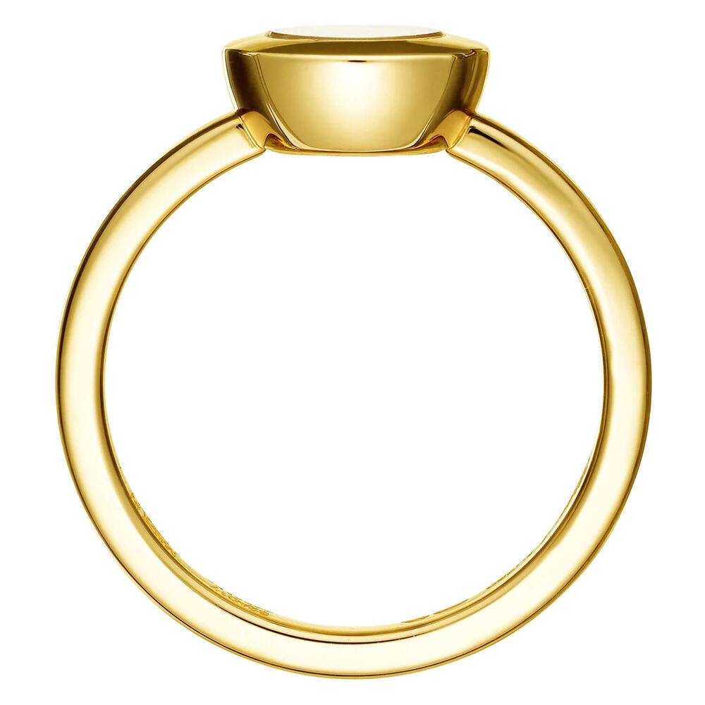 Chopard Happy Diamonds Icons 18ct Yellow Gold 0.05ct Diamond Ring (UK Size M - N) image number 2