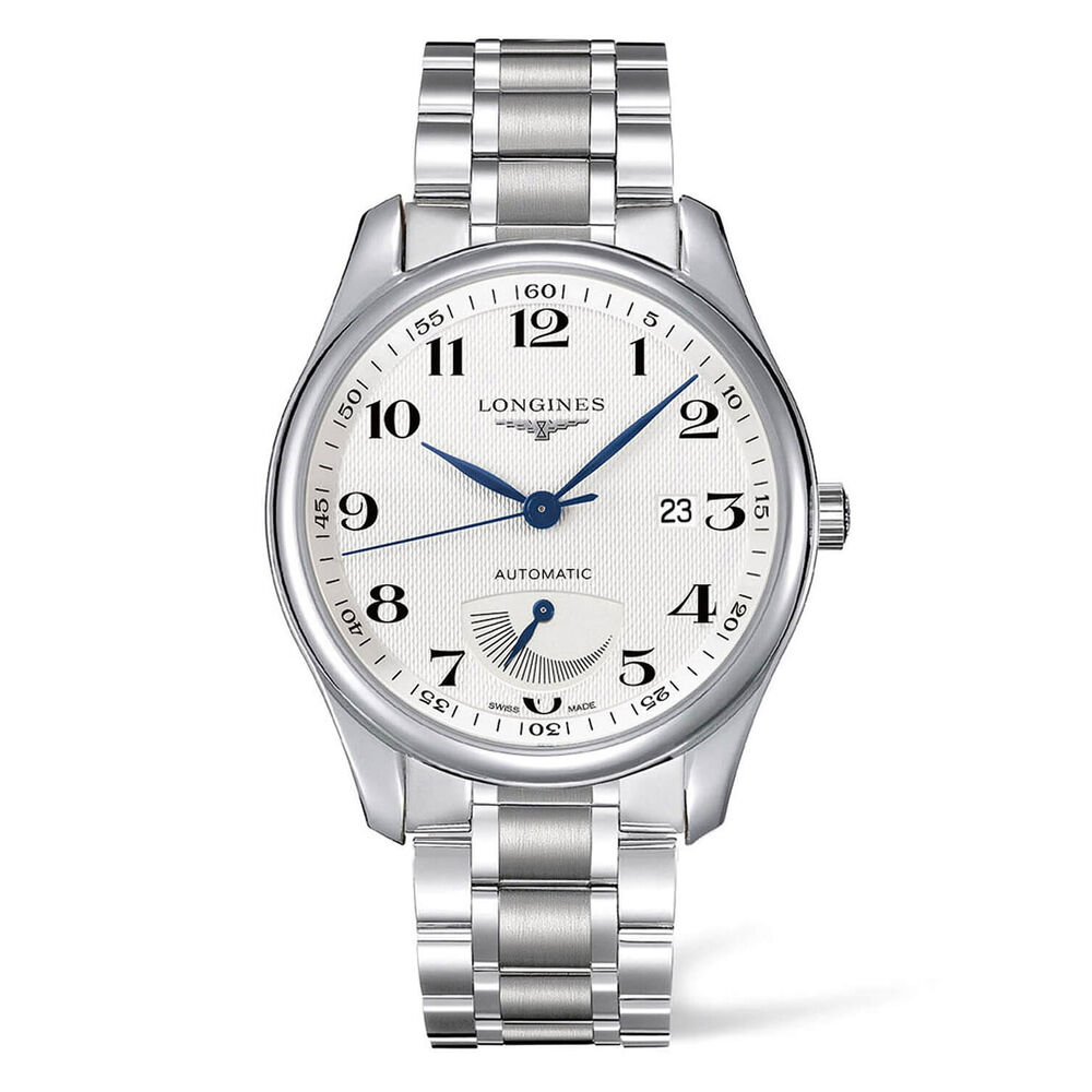 Longines Watchmaking Tradition Master Power Reserve Silver Steel Watch