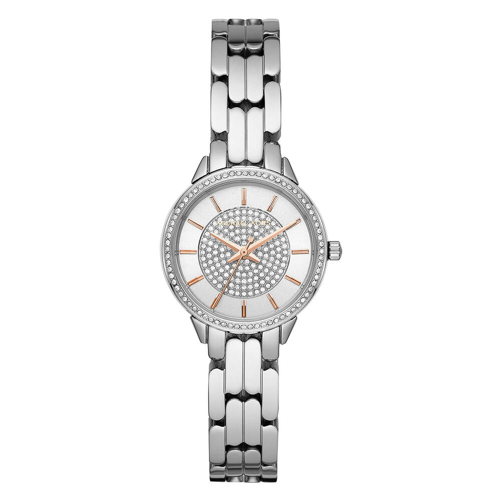 Michael Kors Mini Allie Stainless Steel Quartz Ladies Watch
