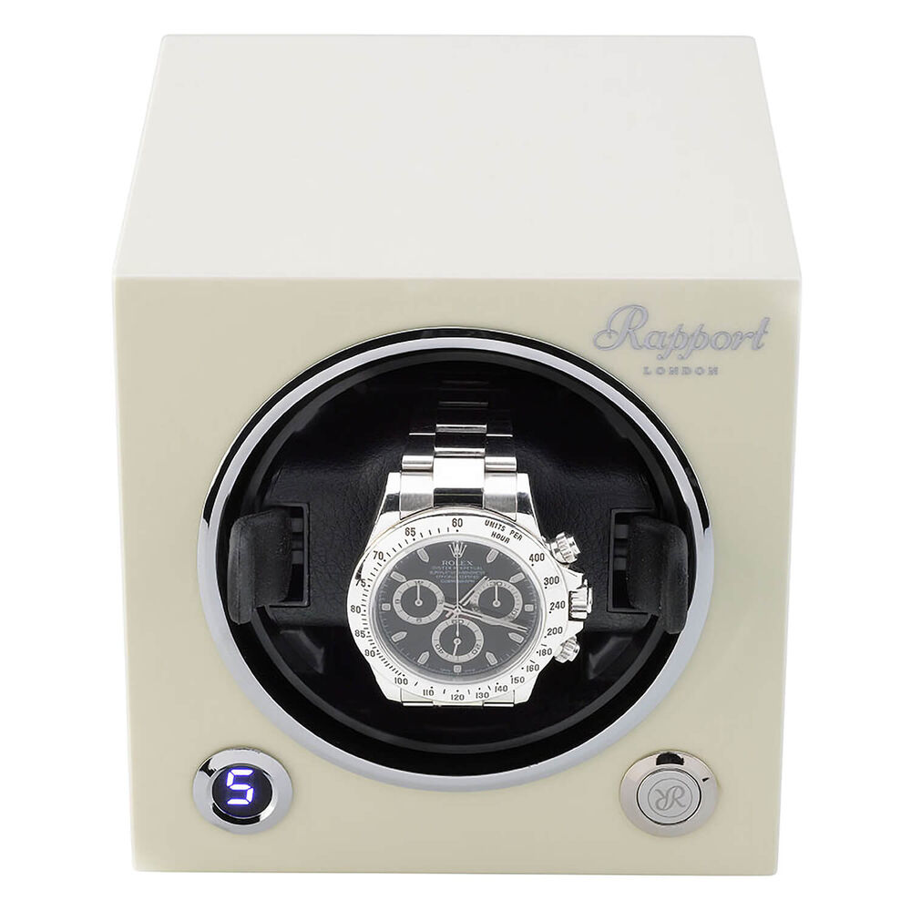 Watch Winder Evolution Polar White Multi Speed Winder image number 1