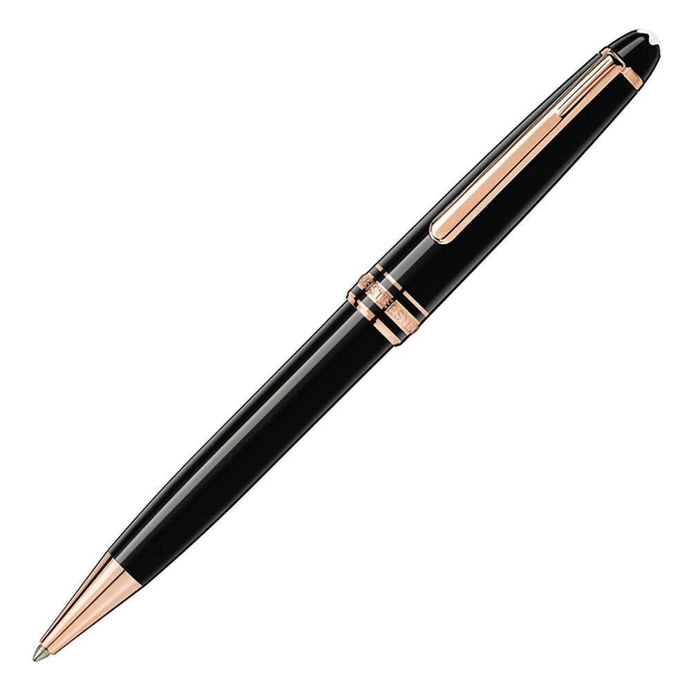 Montblanc Meisterstuck Classique 18ct rose gold ballpoint pen image number 0