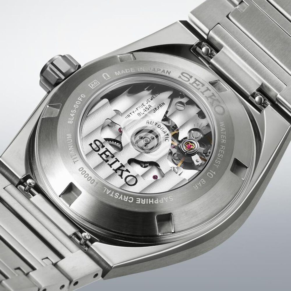 Seiko King Seiko VANAC "Tokyo Highway" Twilight Violet 41mm Purple Dial Titanium Bracelet Watch