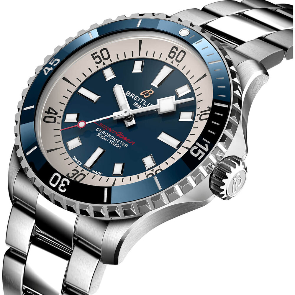 Breitling Superocean Automatic 42 Blue Dial Bracelet Watch image number 1