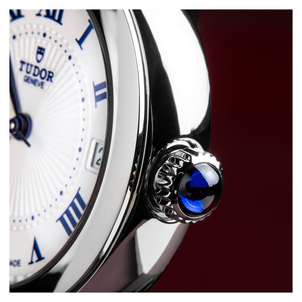 Tudor Clair de Rose 26mm White Dial Steel Bracelet Ladies' Watch image number 6