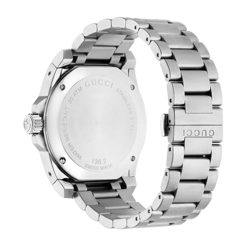 Gucci Dive 44mm Black Dial Stel Bracelet Watch