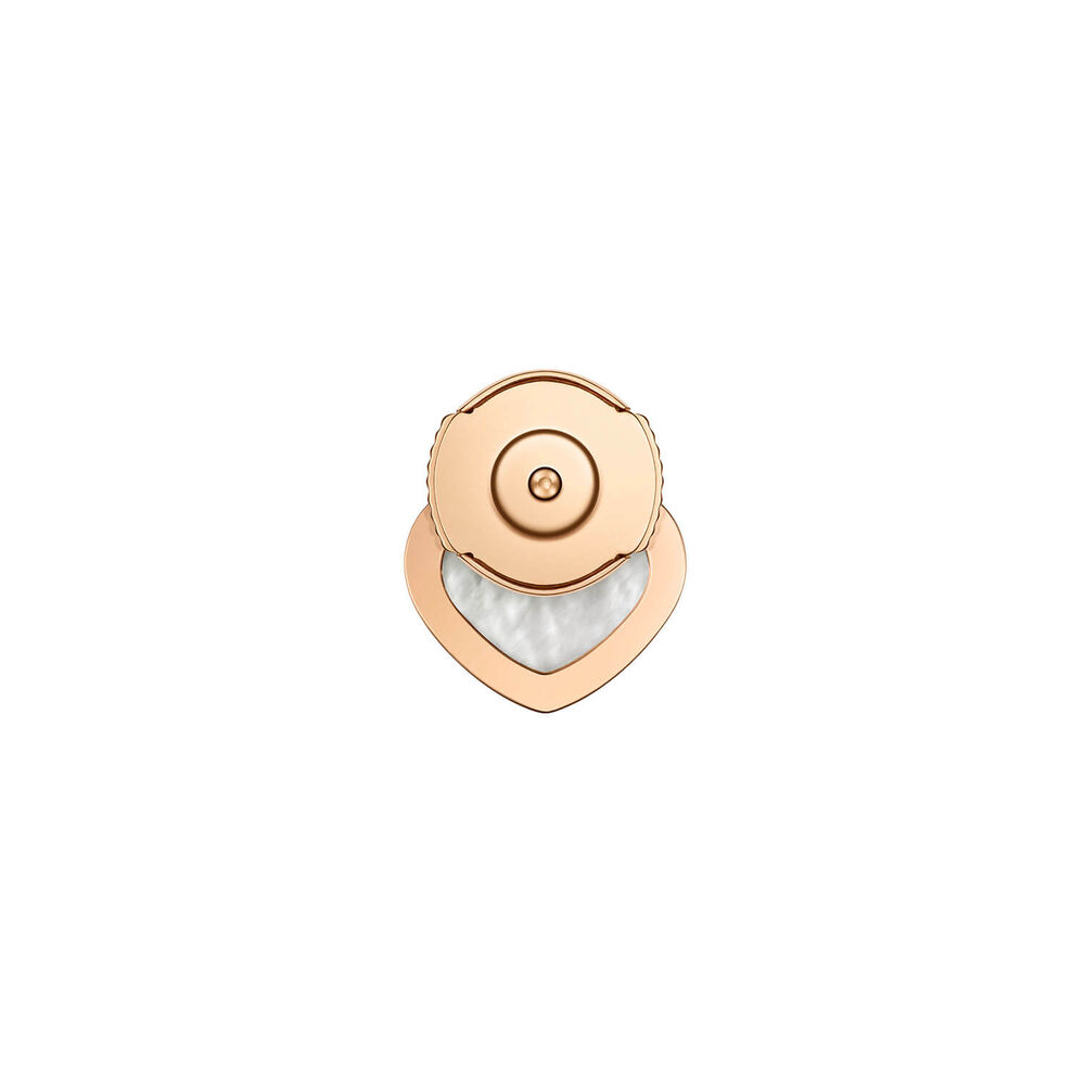 Chopard My Happy Hearts Mother of Pearl Rose Gold Single Stud Earring image number 3