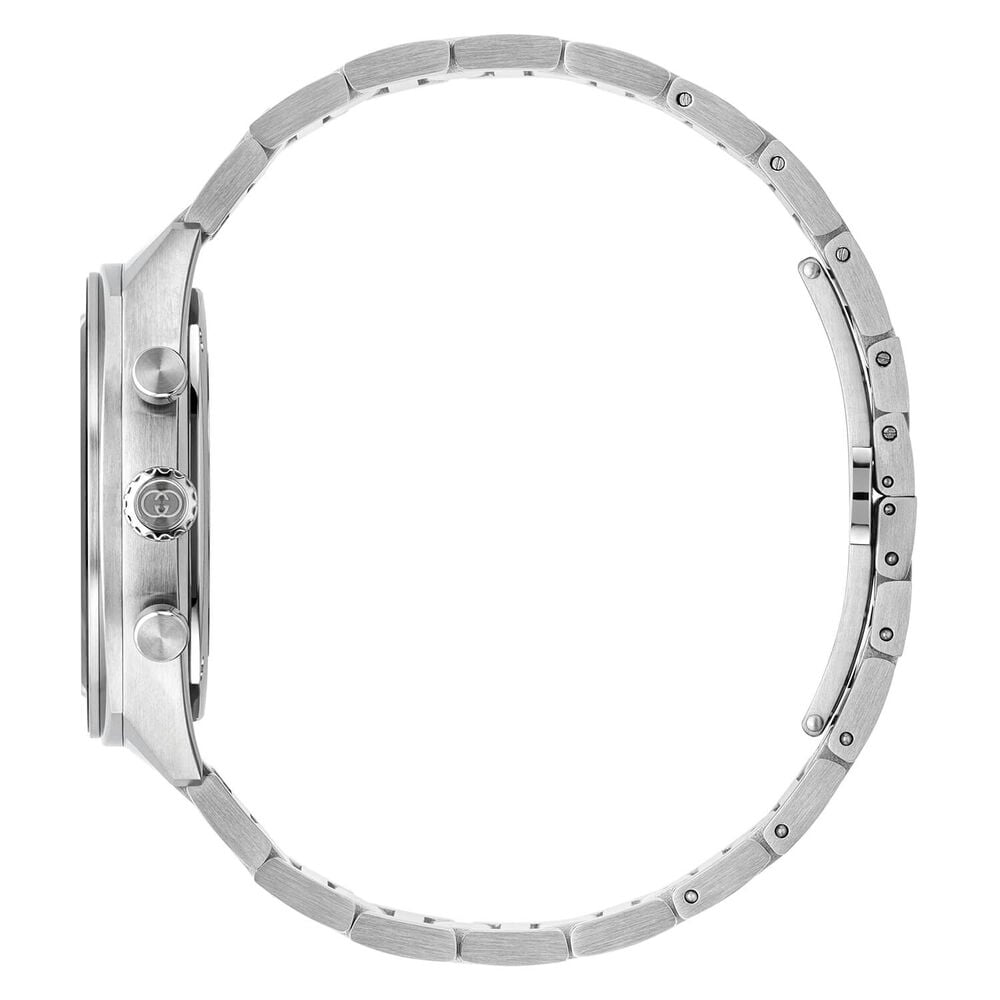 Gucci Interlocking Chronograph 40mm Blue Dial Steel Bracelet Watch
