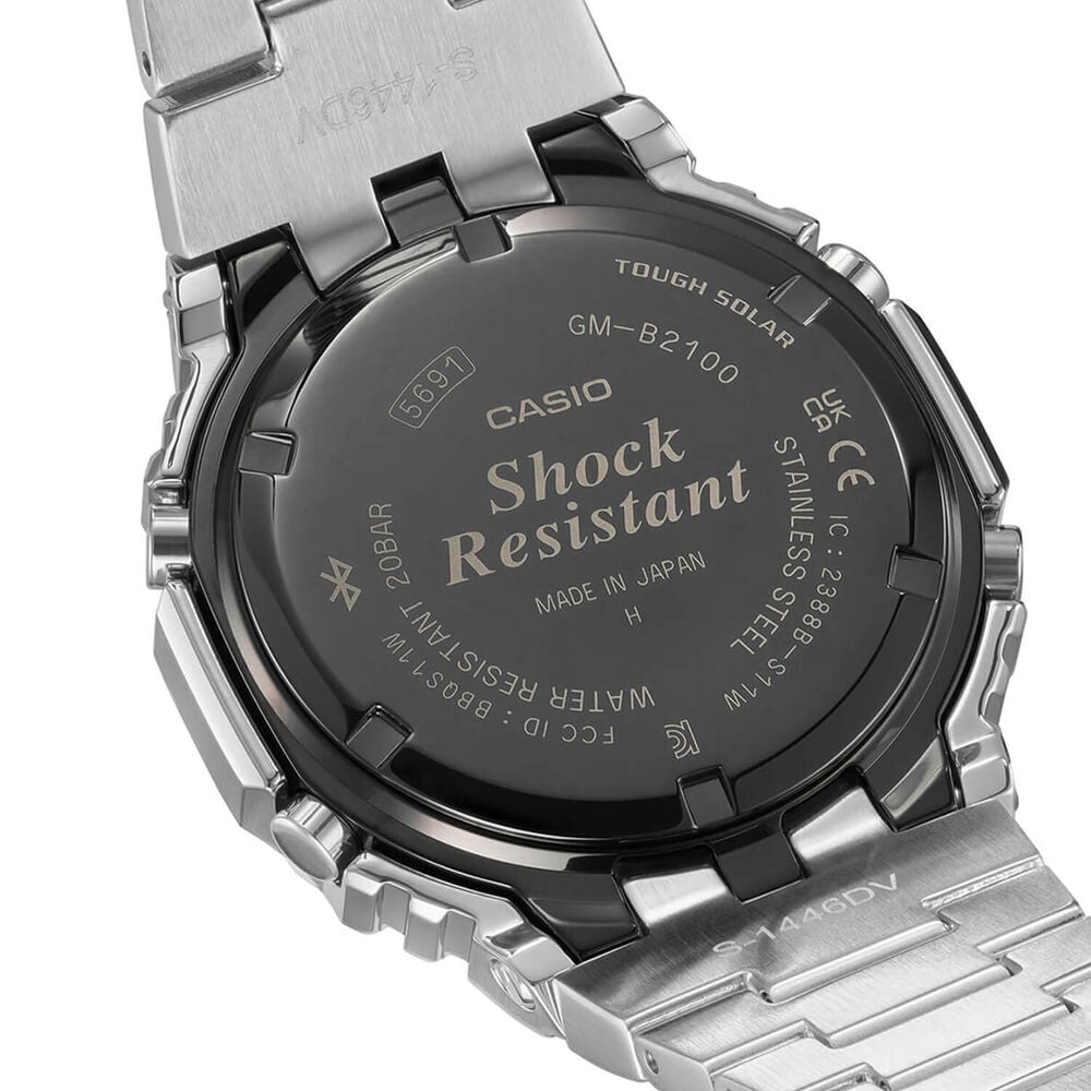 G-SHOCK Full Metal 49.8mm Black Dial Stainless Steel Bracelet Watch image number 4