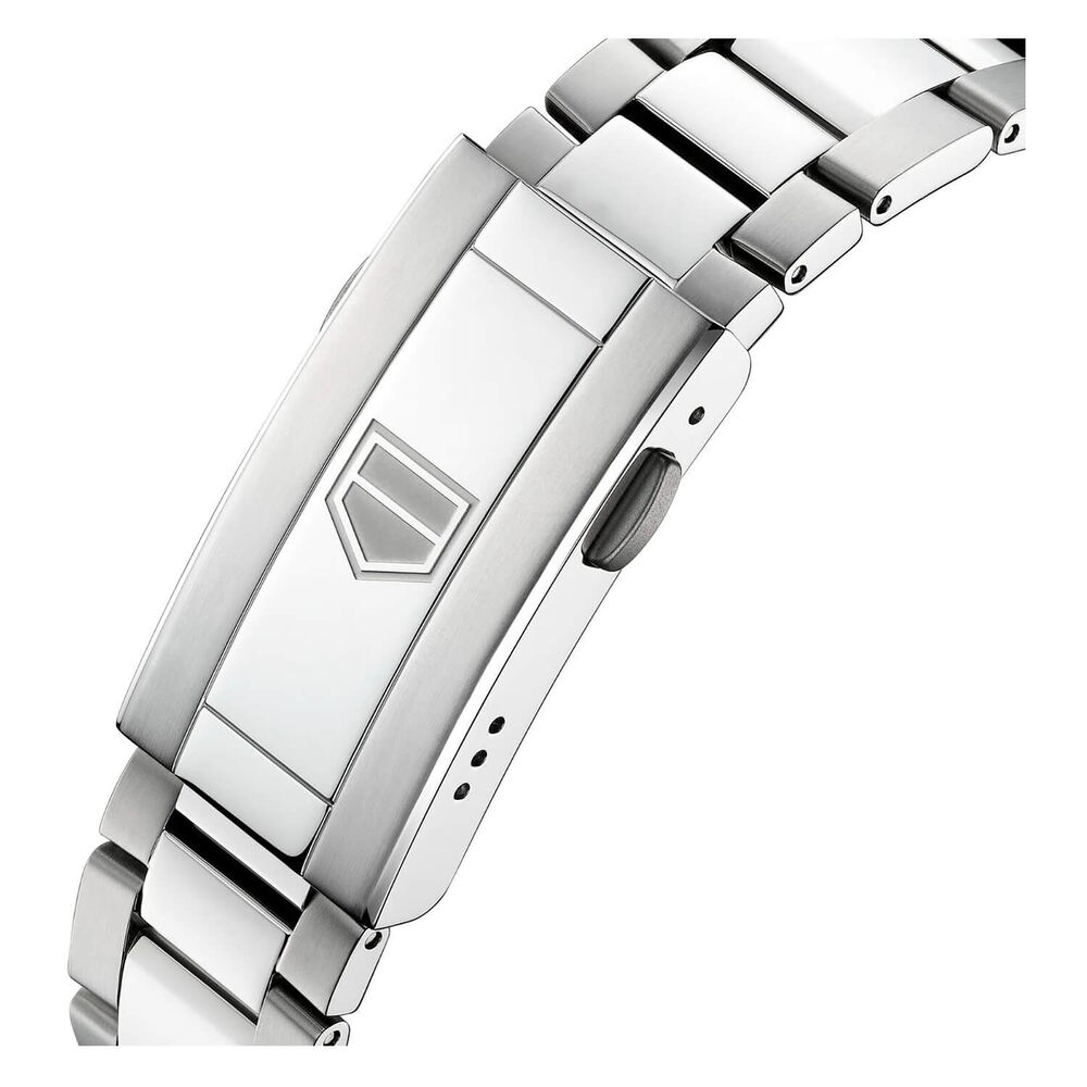 TAG Heuer Aquaracer Professional 200 Chronograph 40mm Light Blue Dial Steel Bracelet Watch image number 4