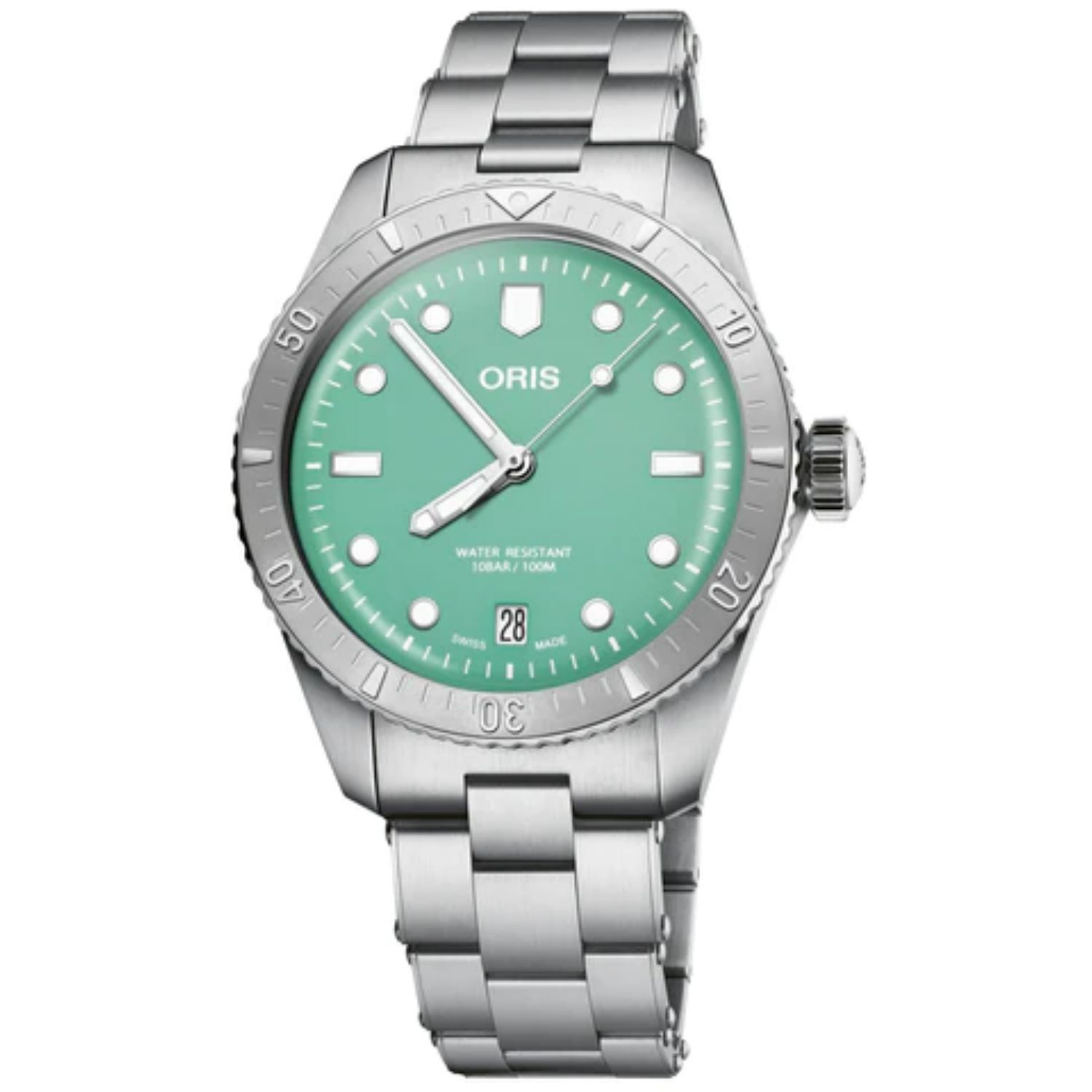 Divers Sixty Five Cotton Candy 38mm Green Dial Watch
