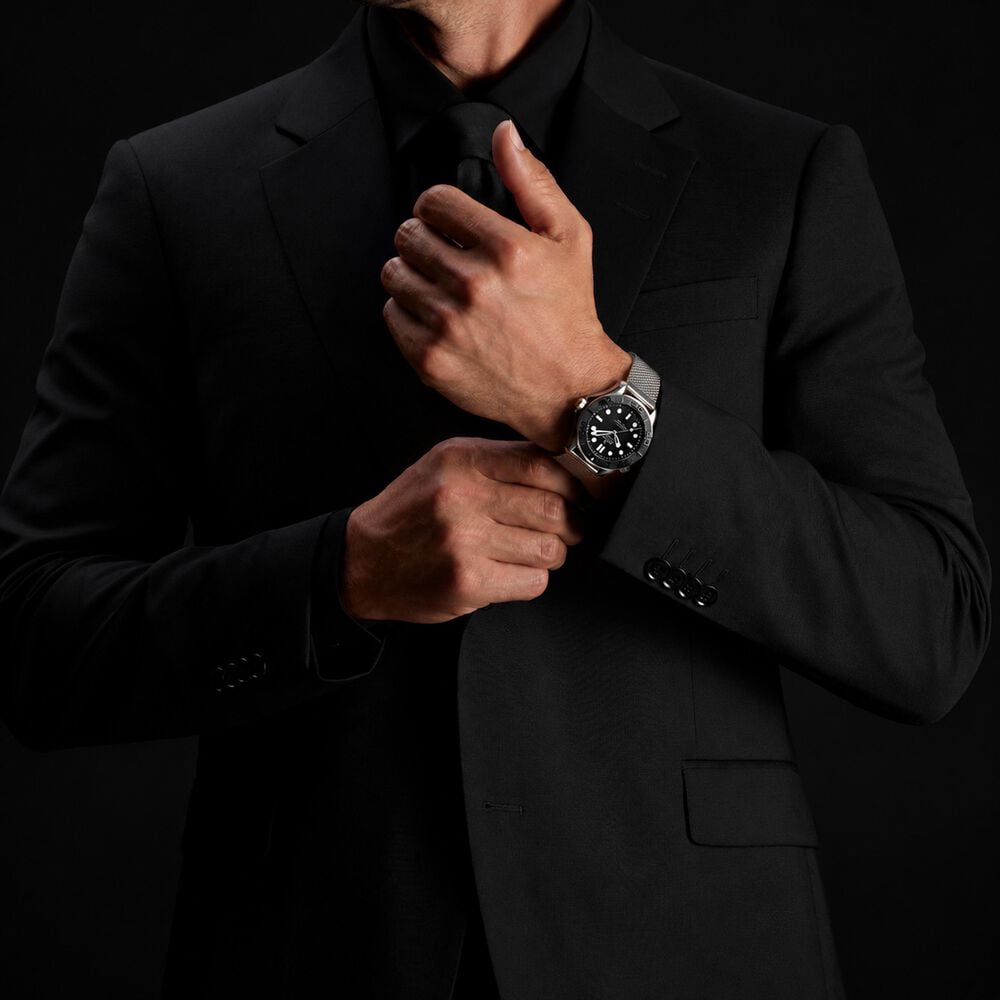Omega Seamaster Diver 300M "Spectre" 42mm Black Dial Stainless Steel Bracelet Watch