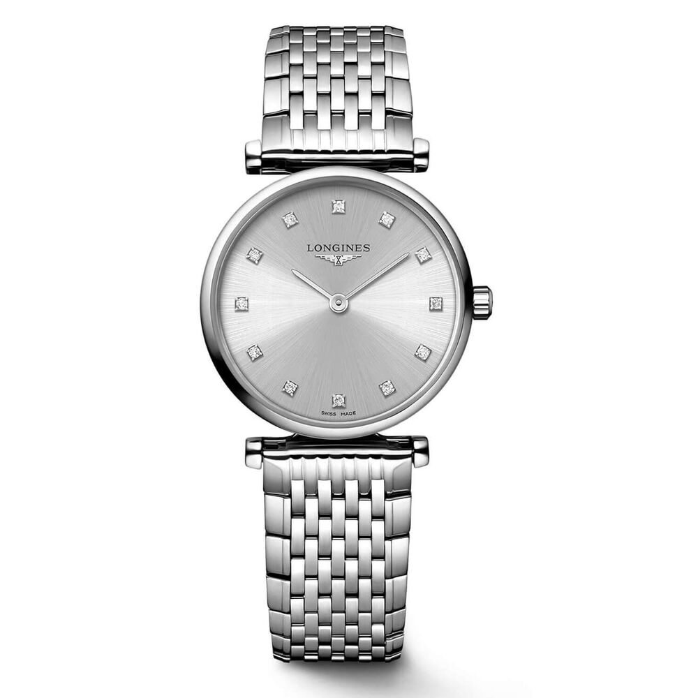 Longines La Grande Classique de Longines 24mm Grey Dial Stainless Steel Case & Bracelet Watch image number 0