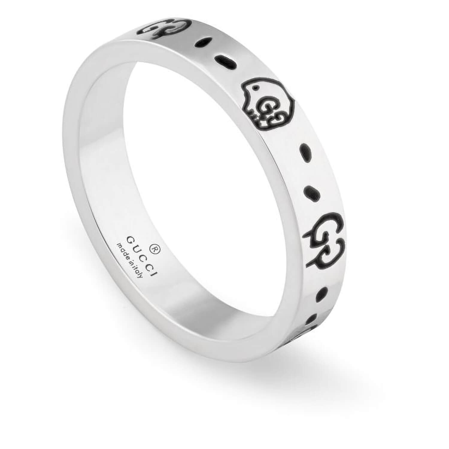 Sterling silver gucci ring online