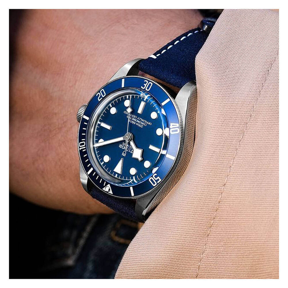 TUDOR Black Bay Fifty-Eight Navy Blue 39mm Blue Case & Strap Watch image number 9