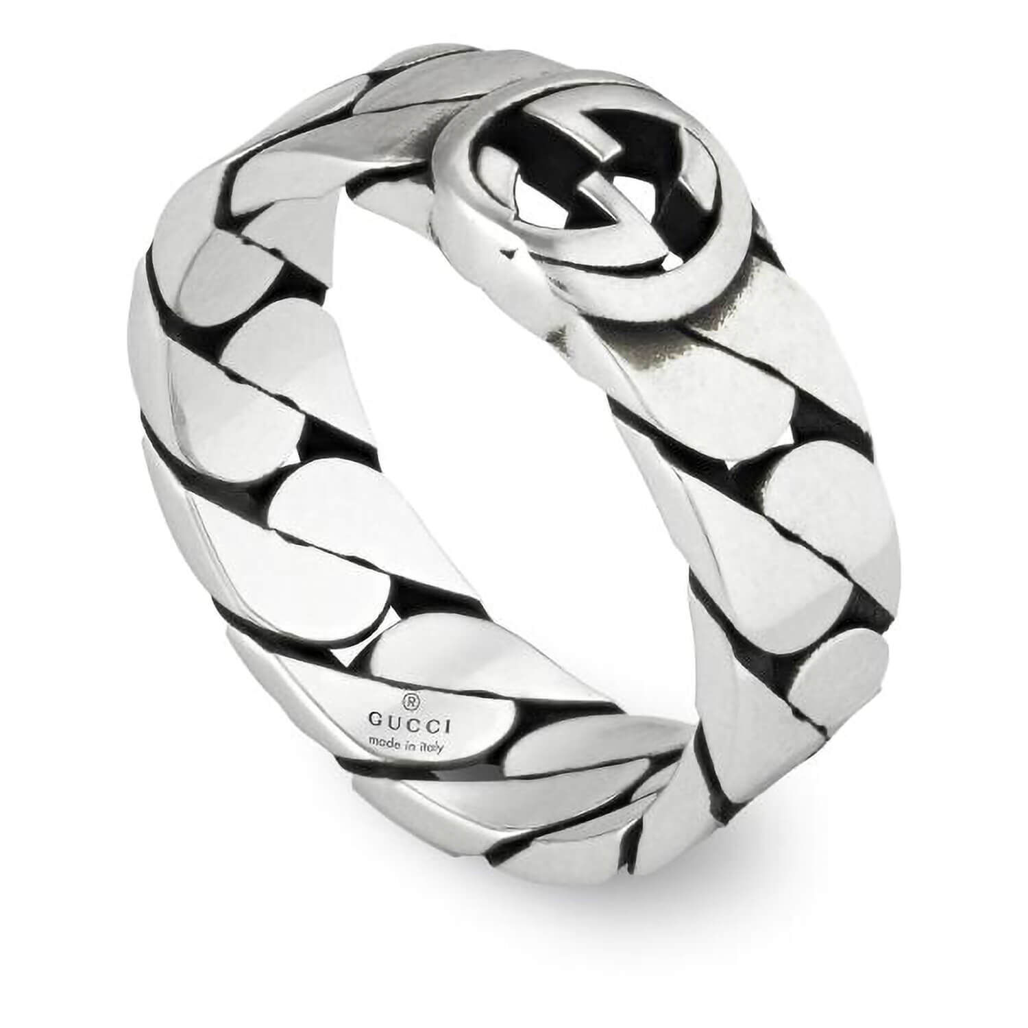 Gucci interlocking best sale g ring mens