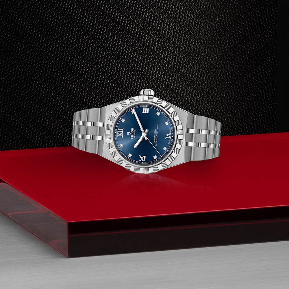 TUDOR Royal 30mm Blue Dial Stainless Steel Bracelet Watch