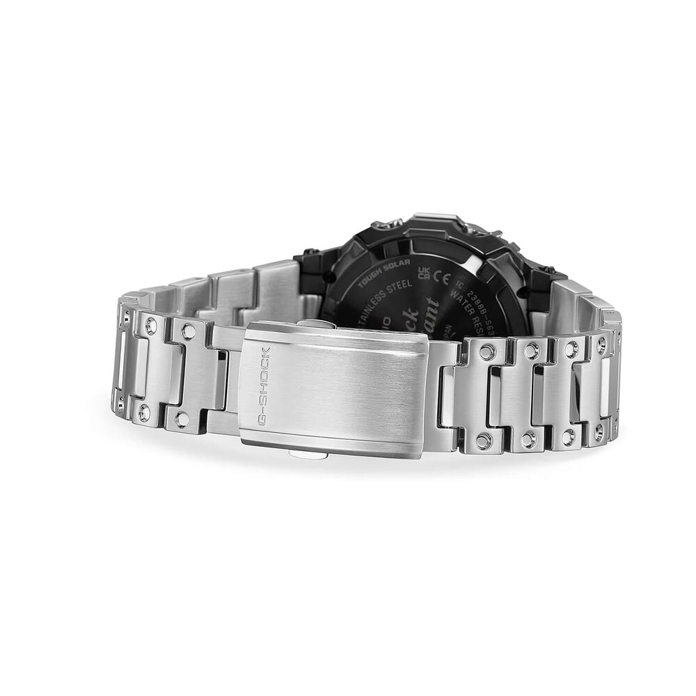 G-SHOCK Full Metal 5000 Series 49.3mm Black Dial Steel Bracelet Watch