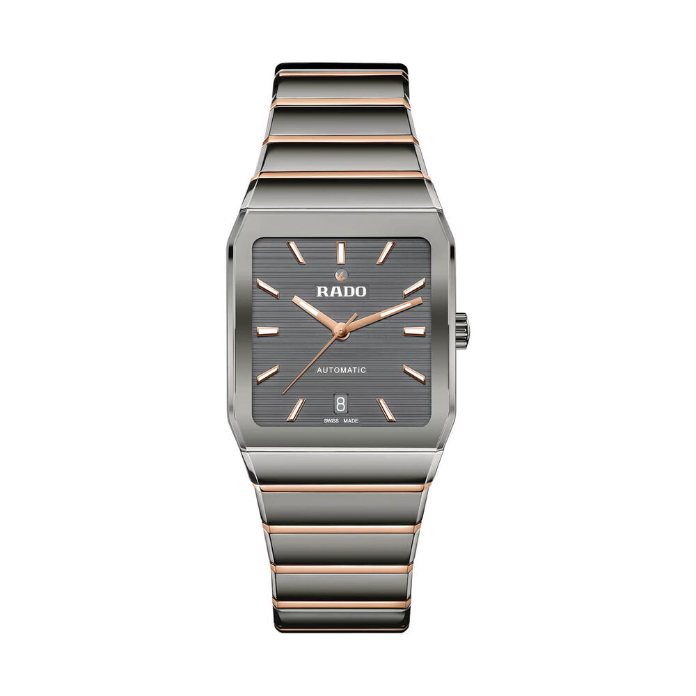 Rado Anatom Automatic 32.5mm Grey Dial Ceramic Bracelet Watch image number 0