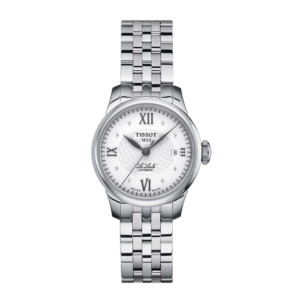 Tissot Le Locle Diamond Dial Steel Bracelet Ladies' Watch