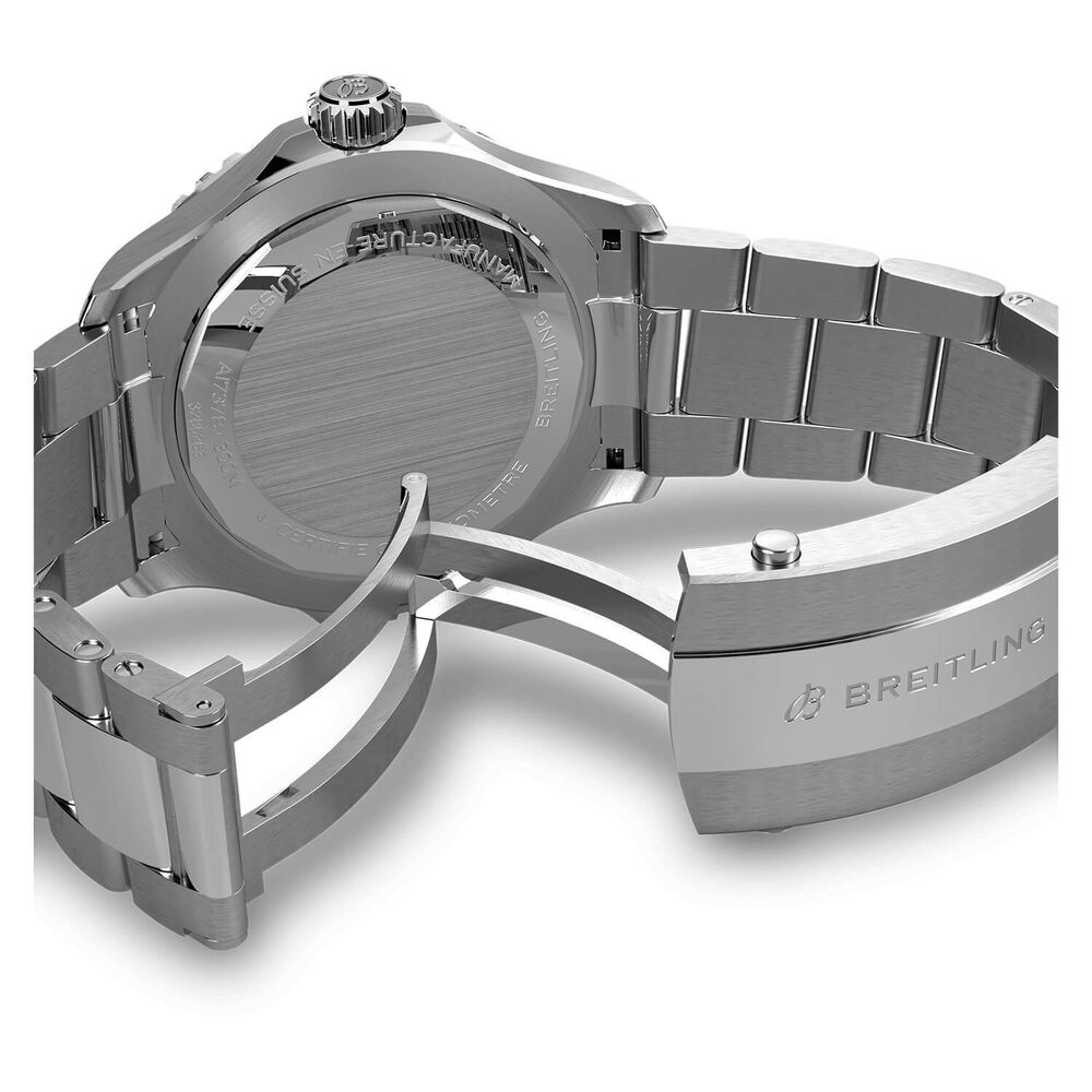 Breitling Superocean Automatic 46 Black Dial Bracelet Watch image number 4