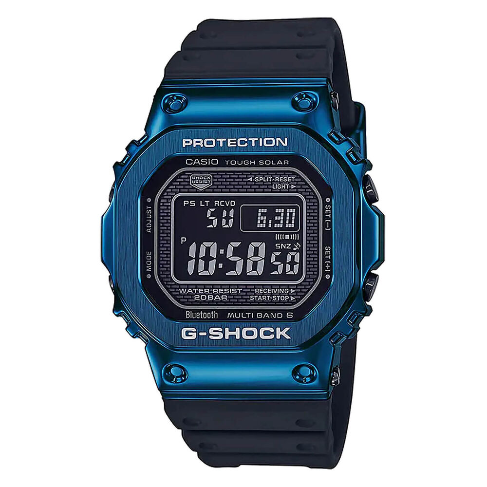 Casio G-Shock 49.3x 43.2mm Digital Blue Rubber Strap Watch