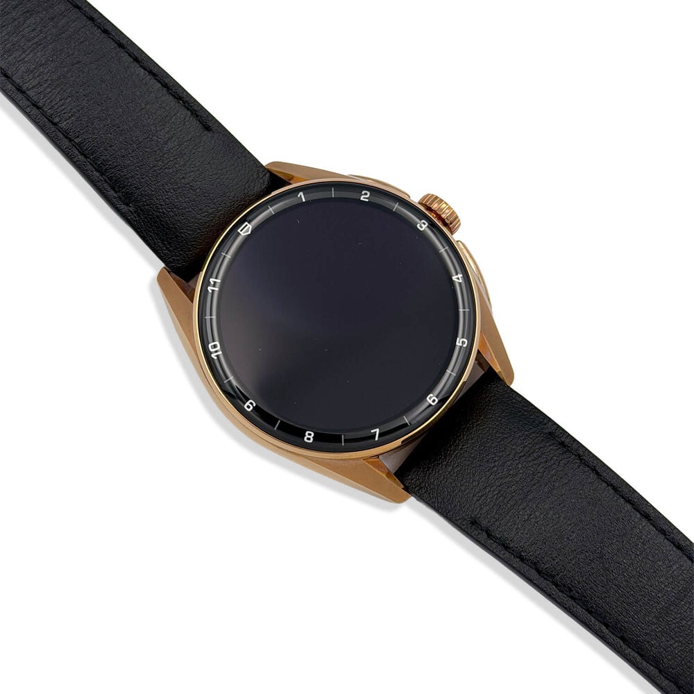 Pre-Owned TAG Heuer Connected Calibre E4 Golden Bright Edition 42mm Rose Gold PVD Case Watch image number 1