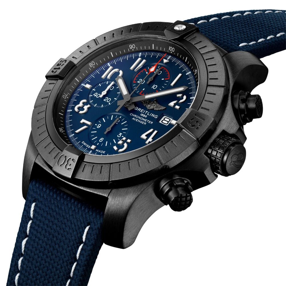 Breitling Avenger 48mm Night Mission Black Titanium Case Watch