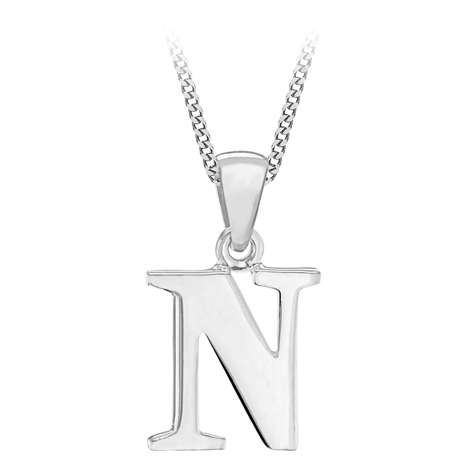 Silver n necklace online
